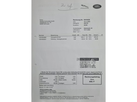 Range Rover Vogue 4.4Td V8